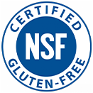 Certified Gluten-Free NSF